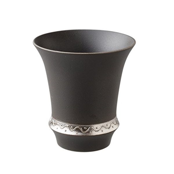 sake glass matte black