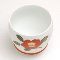 Arita Ware SAKE CUP Snow Camellia