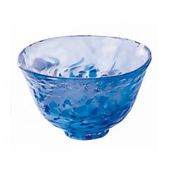 Glass Sake Cup Mountain Stream