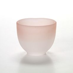 Guinomi Sake Glass Opaque Pink