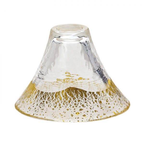 Sakazuki Sake Glass Transparent Gold