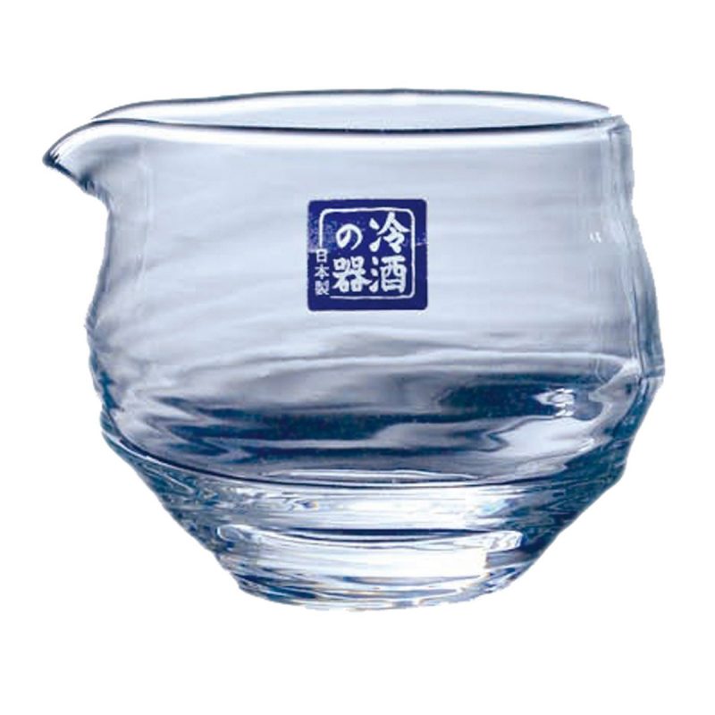 Cold Sake Carafe Ice Pocket Clear 【ToyoSasaki Glass】 SAKETALK Shop