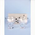 Edo Kiriko Clear Sake Glass Set