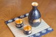 Product Details of Mino Ware Sake Set Gold Brushstrokes