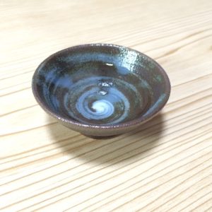 Grey Swirl Sakazuki Sake Cup