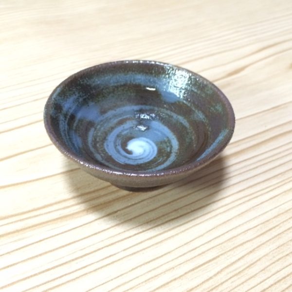 Grey Swirl Sakazuki Sake Cup