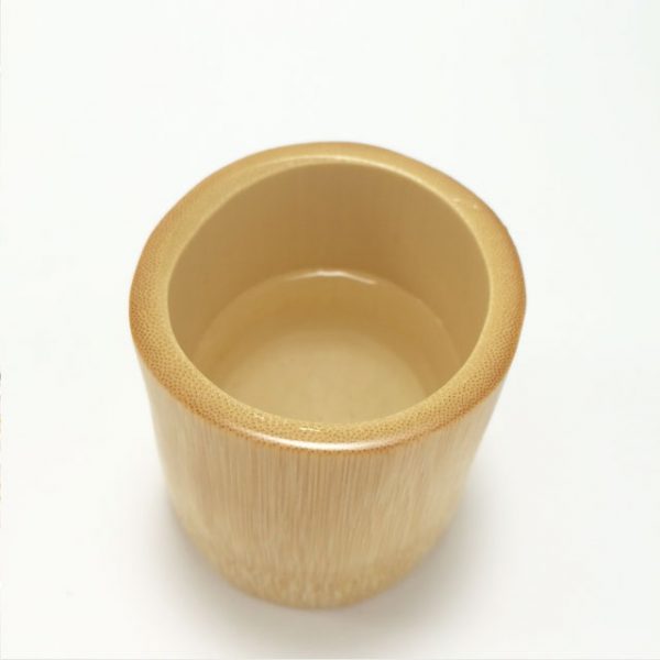 Bamboo Sake Cup White